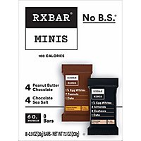 RXBAR Minis Protein Bar 2 Flavors Variety Pack 8 Count - 7.36 Oz - Image 2