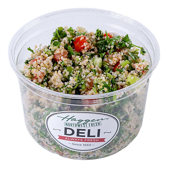 Haggen Tabbouleh Salad - Made Right Here Always Fresh - 0.5 Lb.