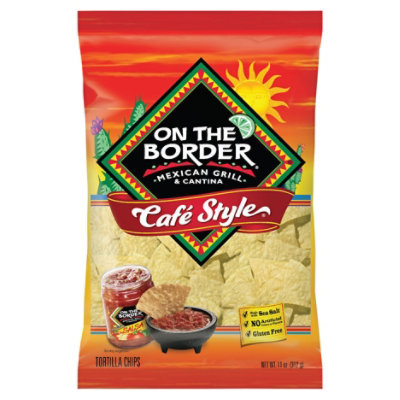 On the Border Café Style Tortilla Chips - 11 Oz - Image 3