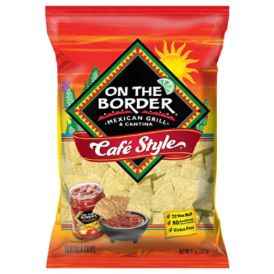 On the Border Café Style Tortilla Chips - 11 Oz - Image 2