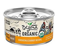 Beyond Organic Cat Food Wet Chicken & Carrot - 3 Oz