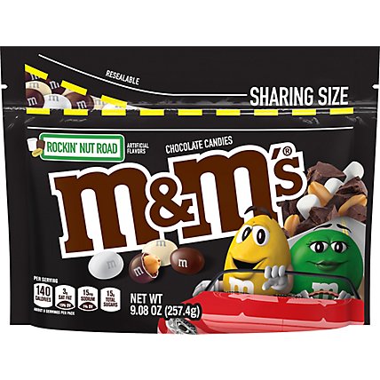 M&M'S Rockin Nut Road Chocolate Candy Sharing Size - 9.8 Oz - Image 2