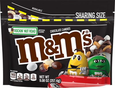 M&M'S Rockin Nut Road Chocolate Candy Sharing Size - 9.8 Oz - Image 2