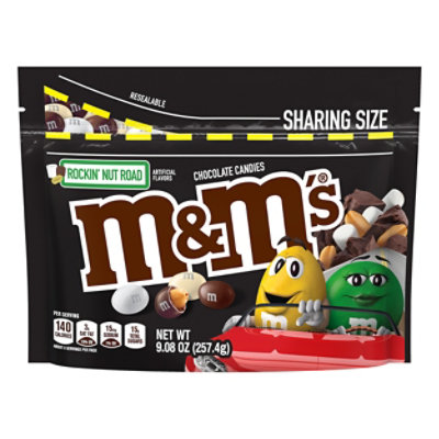 M&M'S Rockin Nut Road Chocolate Candy Sharing Size - 9.8 Oz