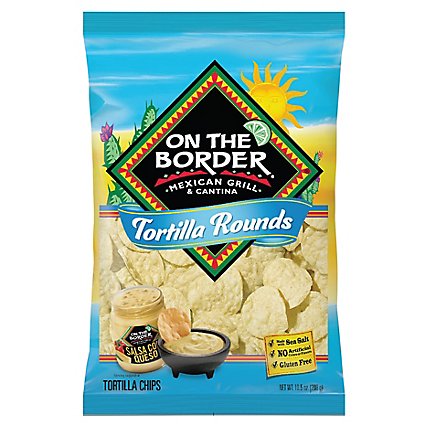 On The Border Tortilla Chips Rounds - 10.5 OZ - Image 3