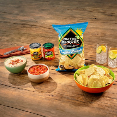 On The Border Tortilla Chips Rounds - 10.5 OZ - Image 2