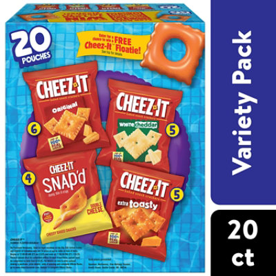 Cheez-It Caddies Variety Pack Grab N Go Crackers - 19.1 OZ - Image 1