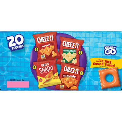 Cheez-It Cheese Crackers Variety Pack Baked Snack Crackers 20 Count - 19.1 Oz - Image 5