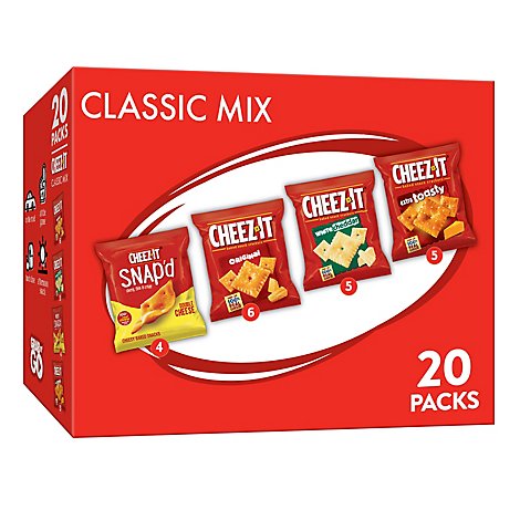 Cheez-It Caddies Variety Pack Grab N Go Crackers - 19.1 OZ