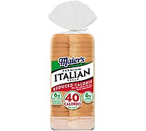 Maiers Unseeded Italian Bread Reduced Calorie - 16 OZ