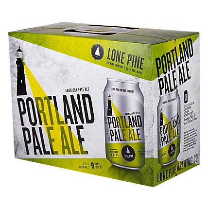 Lone Pine Portland Pale Ale In Cans - 12-12 FZ - Image 1