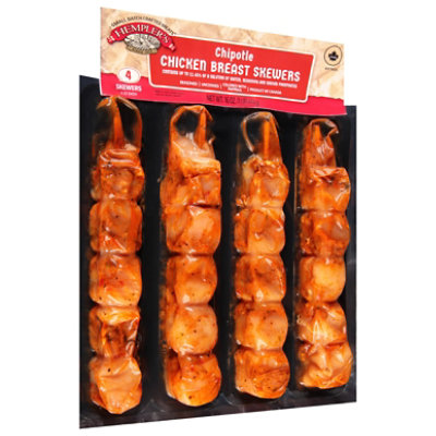 Hemplers Chipotle Chicken Breast Skewer - 16 OZ - Image 2