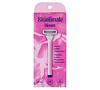Skintimate Bloom Razor for Women With 1 Razor Handle and 2 Refills - Each