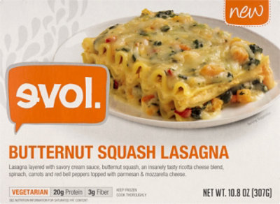 Evol Butternut Squash Lasagna - 10.8 OZ - Image 1
