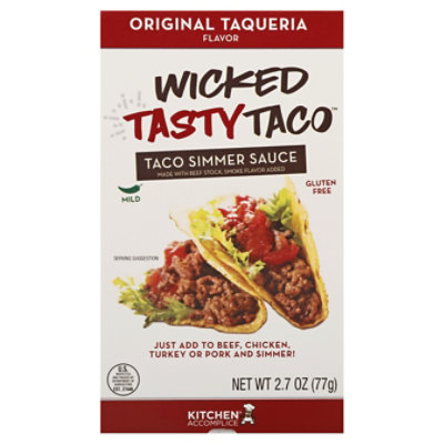 tacoです*୨୧⑅ Kitchen Accomplice Taco Simmer Sce Orig - 2.7 OZ - safeway