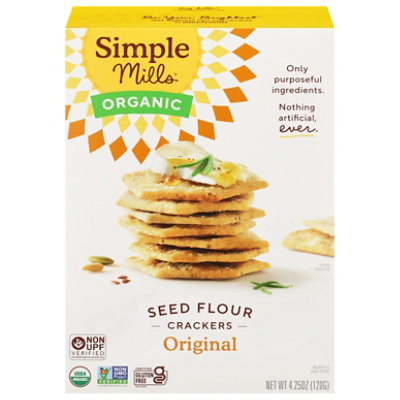Simple Mills Cracker Seed Original - 4.25 Oz