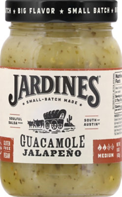 Jardines Salsa Guacamole Jalapeno - 16 OZ - Image 2