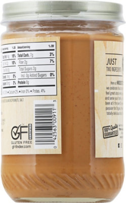 Woodstock Pntbtr Smooth Salted Organic - 16 OZ - Image 6