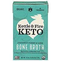 Kettle N Fire Bone Chkn Broth Ccnt Curry - 16.9 OZ - Image 1