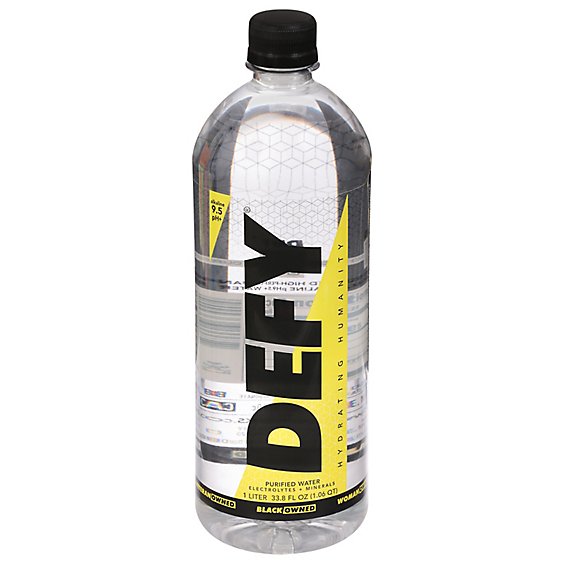 Defy 9.5 PH Ionized Alkaline Water - 1 LT