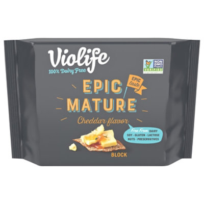 Violife Cheddar Blocks Vegan Mature - 7.05 Oz