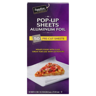 Signature SELECT Aluminum Foil Pop Up Sheets - 50 CT - Image 3