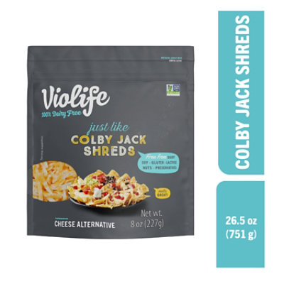 Violife Just Like Mozzarella Shreds Dairy-Free Vegan - 8 Oz