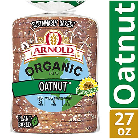 Arnold Organic Oatnut Bread - EA