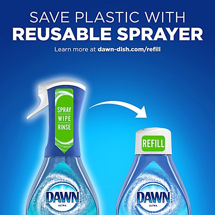 Dawn Platinum Apple Scent Powerwash Dish Spray Dish Soap Refill - 16 Oz - Image 5