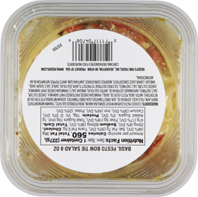 Resers Basil Pesto Bowtie Salad - 8 OZ - Image 5