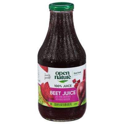 Open Nature 100% Beet Juice from Concentrate - 33.8 Fl. Oz. - Image 4