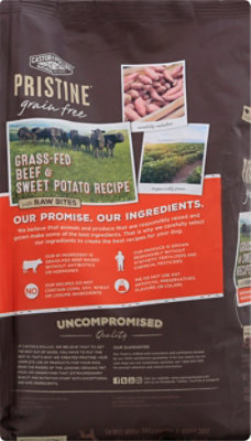Pristine Grain Free Grass-fed Beef & Sweet Potato Recipe With Raw Bites - 4 LB - Image 5