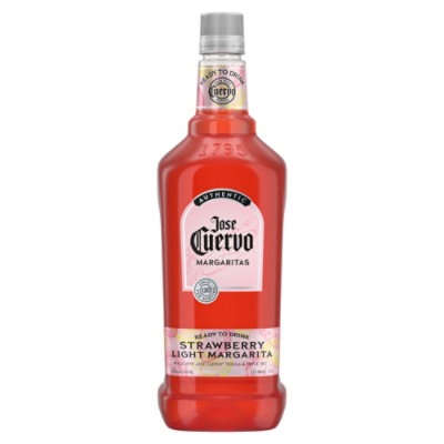 Jose Cuervo Authentic Strawberry Light Margarita - 1.75 LT - Image 2