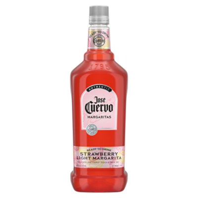 Jose Cuervo Authentic Strawberry Light Margarita - 1.75 LT - Image 1