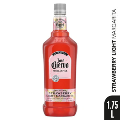 Jose Cuervo Authentic Strawberry Light Margarita - 1.75 LT - Image 2