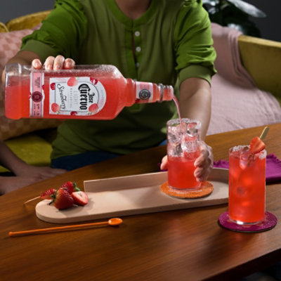 Jose Cuervo Authentic Strawberry Light Margarita - 1.75 LT - Image 5
