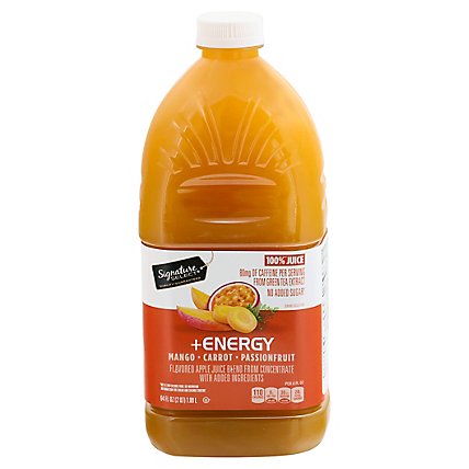 Signature Select Plus Energy Mango Carrot Passionfruit Juice - 64 FZ - Image 4