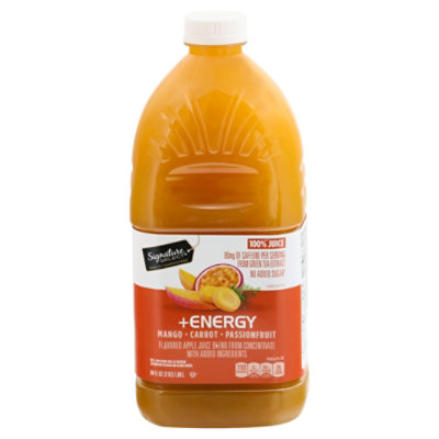 Signature SELECT Plus Energy Mango Carrot Passionfruit Juice - 64 FZ