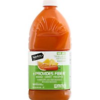 Signature Select Provides Fiber Orange Carrot Pineapple Juice - 64 FZ - Image 2