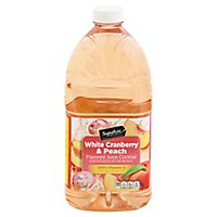 Signature Select White Cranberry & Peach Juice Cocktail - 64 FZ - Image 3