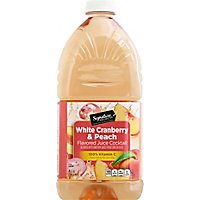 Signature Select White Cranberry & Peach Juice Cocktail - 64 FZ - Image 6