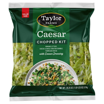 Taylor Farms Caesar Family Size Chopped Salad Kit Bag - 20.25 Oz - Image 2