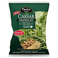 Taylor Farms Caesar Family Size Chopped Salad Kit Bag - 20.25 Oz - Image 1