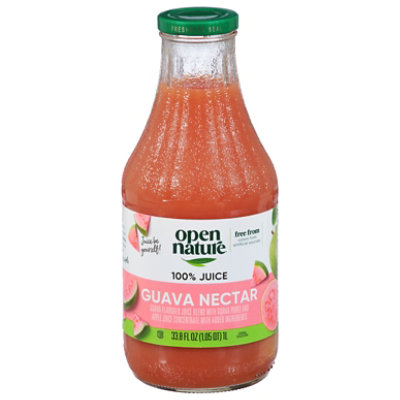 Open Nature 100% Guava Nectar Juice - 33.8 FZ - Image 4