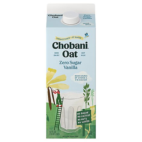 Chobani Oat Zero Sugar Vanilla - 52 FZ