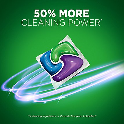 Cascade Platinum Fresh Scent ActionPacs + Oxi Dishwasher Detergent Pods Tabs - 36 Count - Image 3