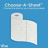 Viva Multi-Surface Cloth Paper Towels Choose A Sheet Triple Rolls - 6 Roll - Image 4