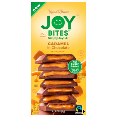 Russell Stover Joy Bites Caramel Milk Chocolate Bar - 2.9 Oz - Image 1