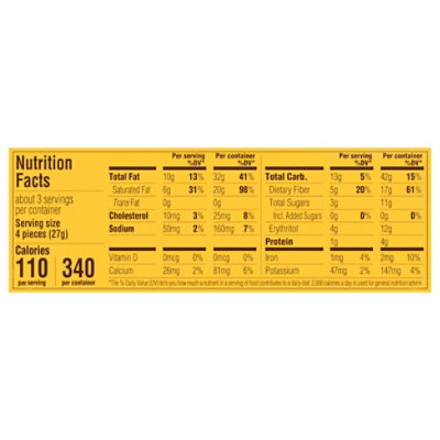 Russell Stover Joy Bites Caramel Milk Chocolate Bar - 2.9 Oz - Image 4