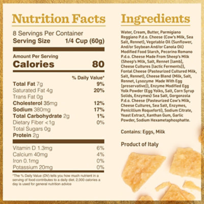 Bertolli Four Cheese Alfredo Sauce - 16.9 Oz - Image 4